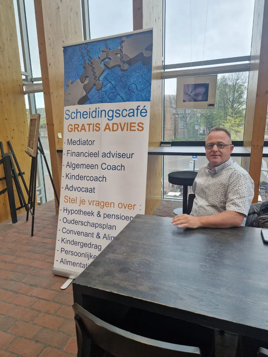 Scheidungscafé — Bibliotheek de Boekenberg, Spijkenisse