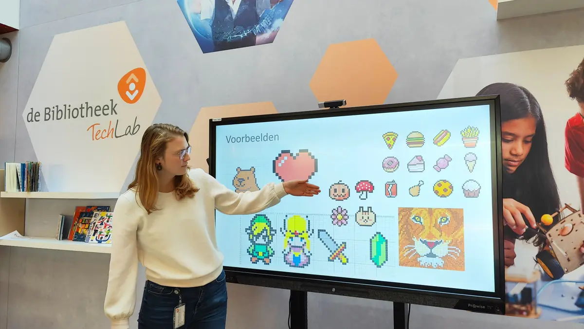 Digiwijs: Pixel Art — Bibliotheek Helmond, Helmond