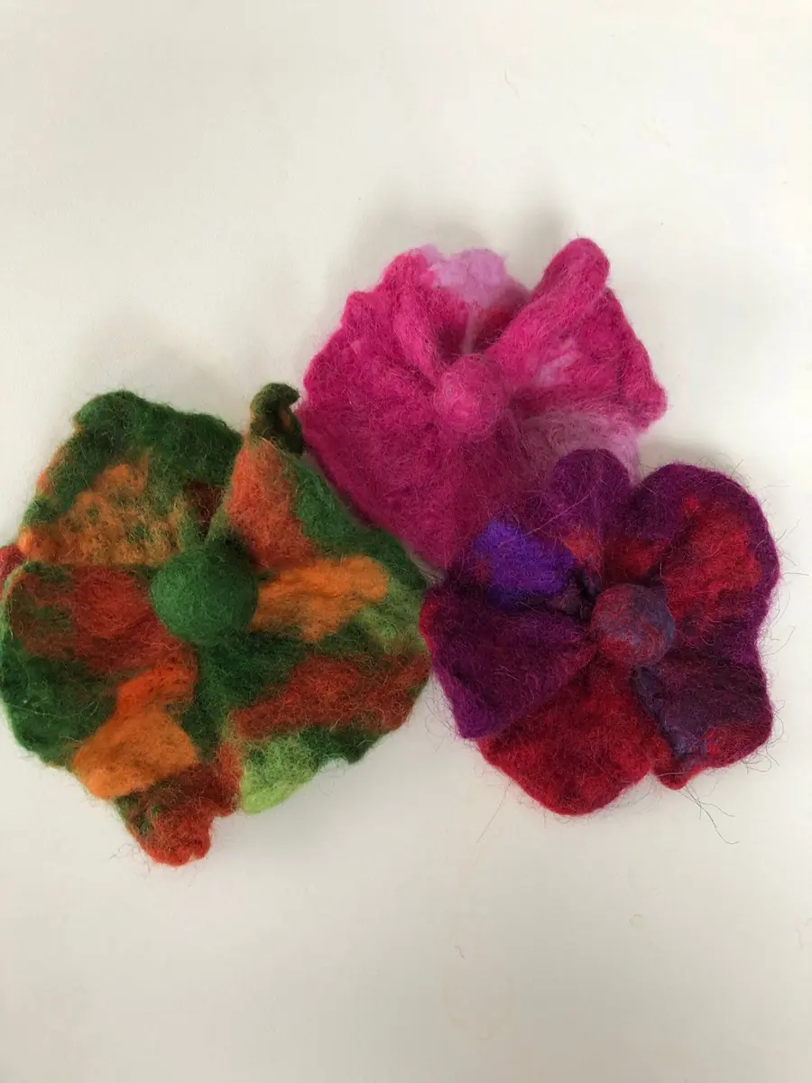 Dag & Dauw: Flowers and More Felting — Alkmaar, Wijkcentrum De Oever, Alkmaar
