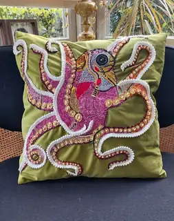 Expositie Onderwaterwerelden in textiel