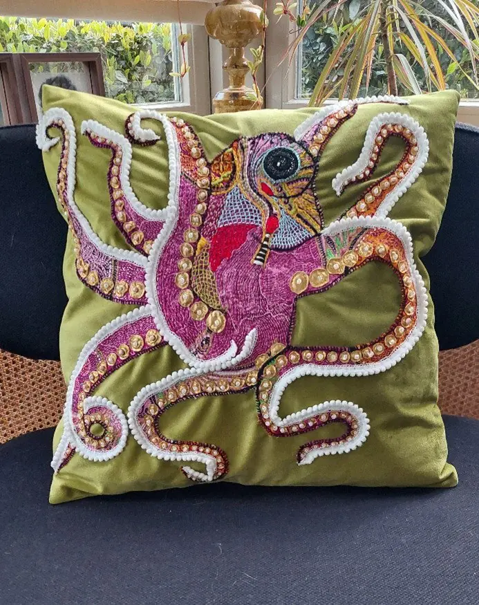 Expositie Onderwaterwerelden in textiel — Vestiging Bruinisse, Bruinisse