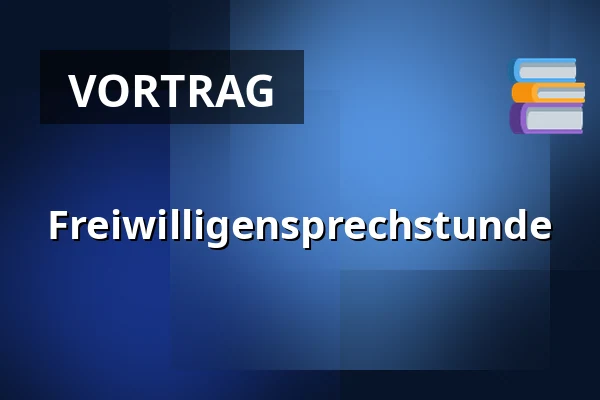 Freiwilligensprechstunde — Druten, Bibliotheek Druten, Druten