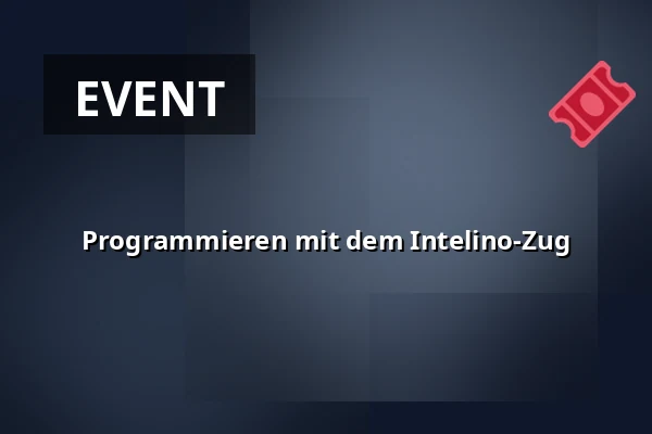Programmieren mit dem Intelino-Zug — Bibliotheek Borger, Borger