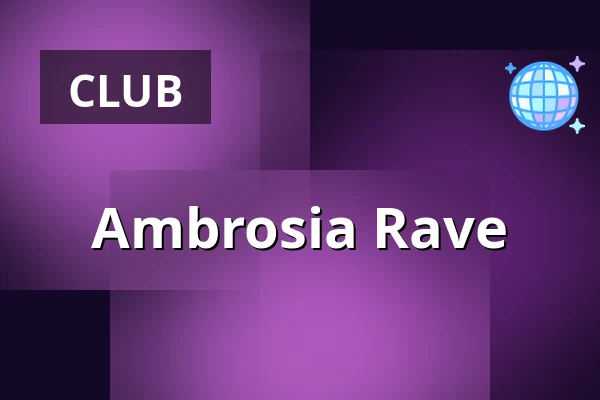 Ambrosia Rave — Het Sieraad, Amsterdam