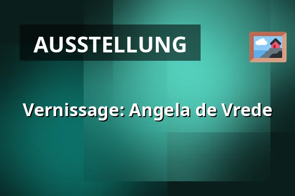 Vernissage: Angela de Vrede — Boekhandel Dominicanen Maastricht, Maastricht