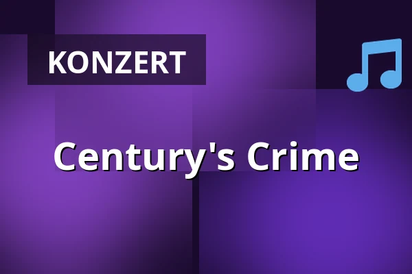 Century's Crime — Poppodium Boerderij, Zoetermeer
