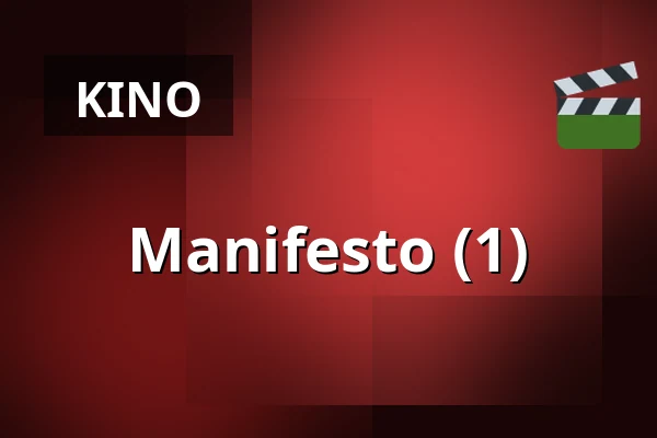 Manifesto (1) — Filmhuis Breda, Breda