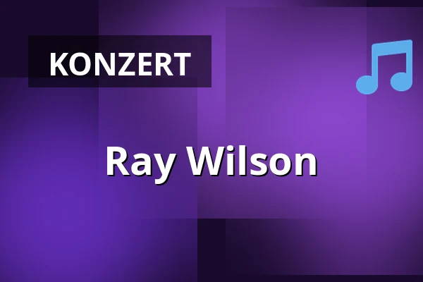 Ray Wilson — Poppodium De Bosuil, Weert