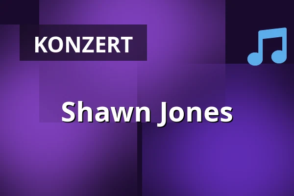 Shawn Jones — Poppodium De Bosuil, Weert