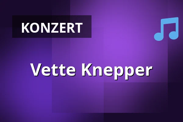 Vette Knepper — Poppodium De Bosuil, Weert