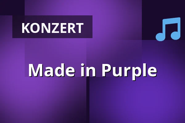 Made in Purple — Poppodium De Bosuil, Weert