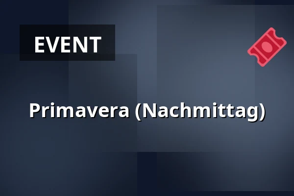 Primavera (Nachmittag) — Podium Islemunda, Rotterdam