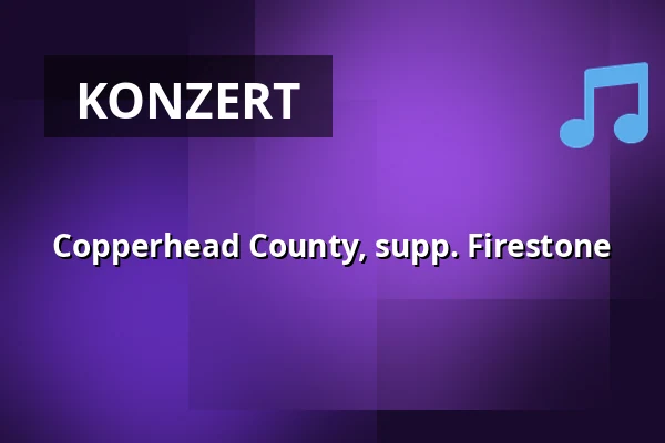 Copperhead County, supp. Firestone — The Little Church, Almelo