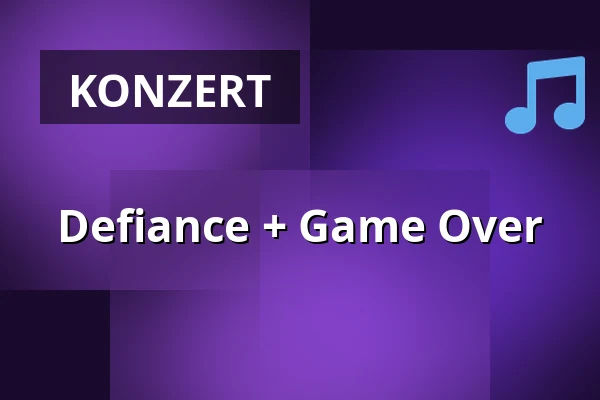 Defiance + Game Over — Musicon, Den Haag