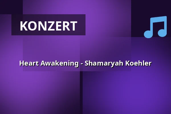 Heart Awakening - Shamaryah Koehler — Op Hodenpijl, Schipluiden