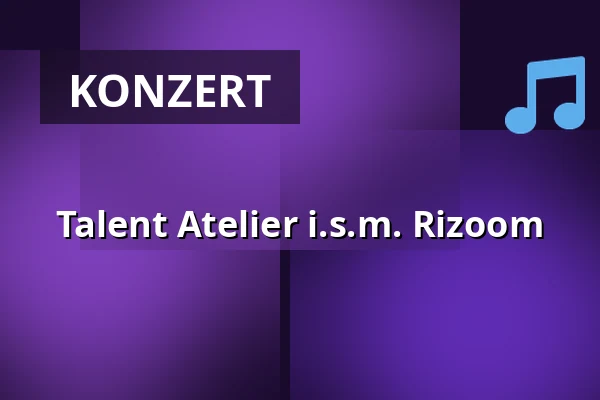 Talent Atelier i.s.m. Rizoom — Podium Pakhûs SOLO, Stiens