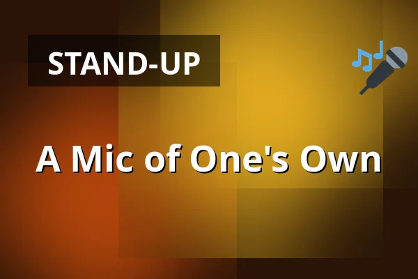 A Mic of One's Own — Kunstinstituut Melly, Rotterdam
