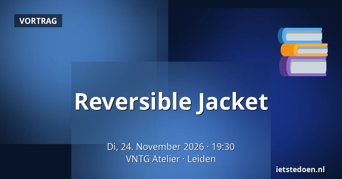 Reversible Jacket — VNTG Atelier, Leiden
