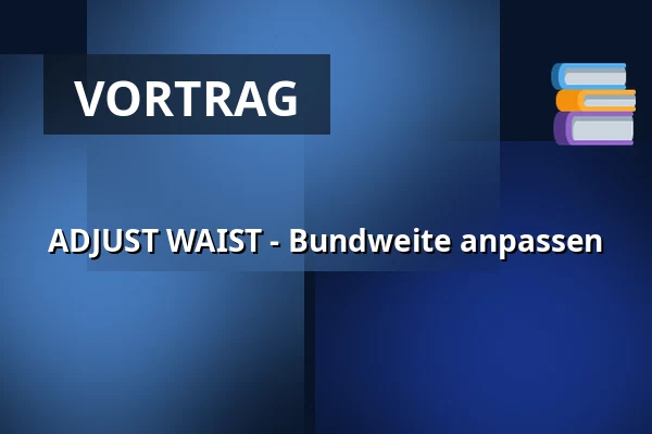 ADJUST WAIST - Bundweite anpassen — VNTG Atelier, Leiden