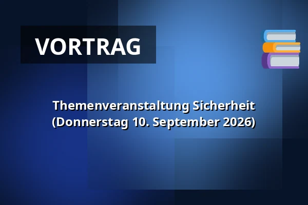 Themenveranstaltung Sicherheit (Donnerstag 10. September 2026) — Wijkcentrum De Brug, Heijermansplein 35 (onder Heijermansflat), Schiedam