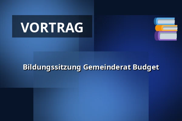 Bildungssitzung Gemeinderat Budget — Gemeentehuis, raadzaal, Bergschenhoek