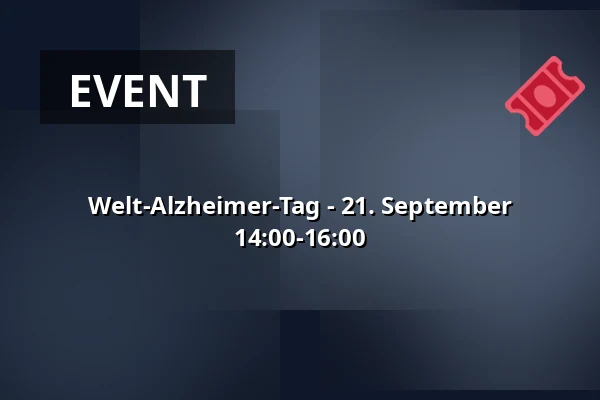 Welt-Alzheimer-Tag - 21. September 14:00-16:00 — De Leeuwerik, Bleiswijk