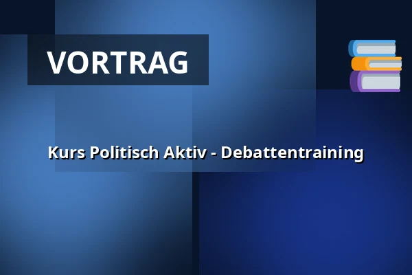 Kurs Politisch Aktiv - Debattentraining — Stadhuis, Wageningen