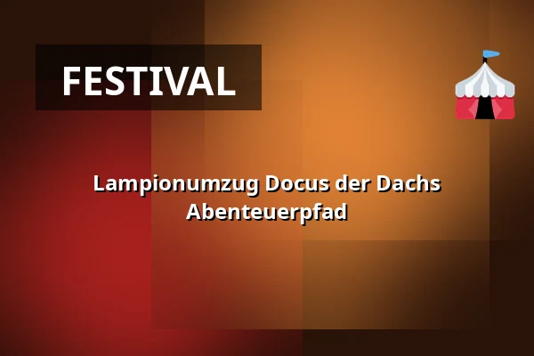 Lampionumzug Docus der Dachs Abenteuerpfad — Schaijk