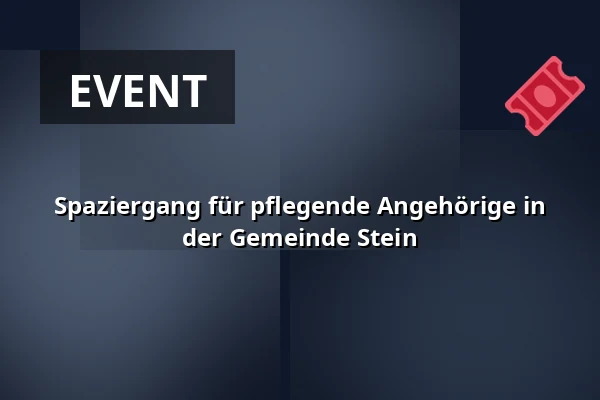 Spaziergang für pflegende Angehörige in der Gemeinde Stein — Brasserie Steinerbos, Stein