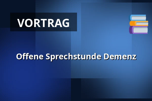 Offene Sprechstunde Demenz — Cultureel Centrum Cascade, Hendrik-Ido-Ambacht