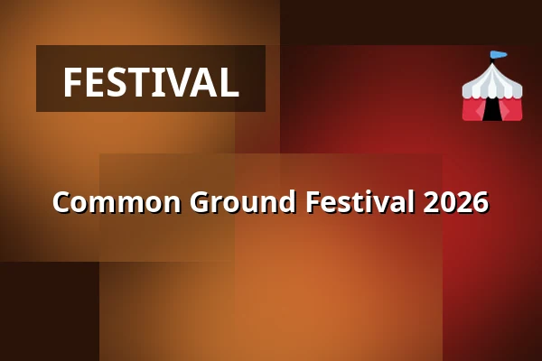 Common Ground Festival 2026 — Zwolle
