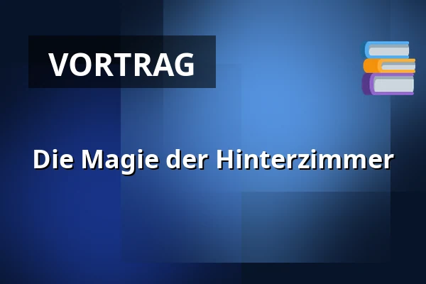 Die Magie der Hinterzimmer — Boekhandel Dominicanen Maastricht, Maastricht