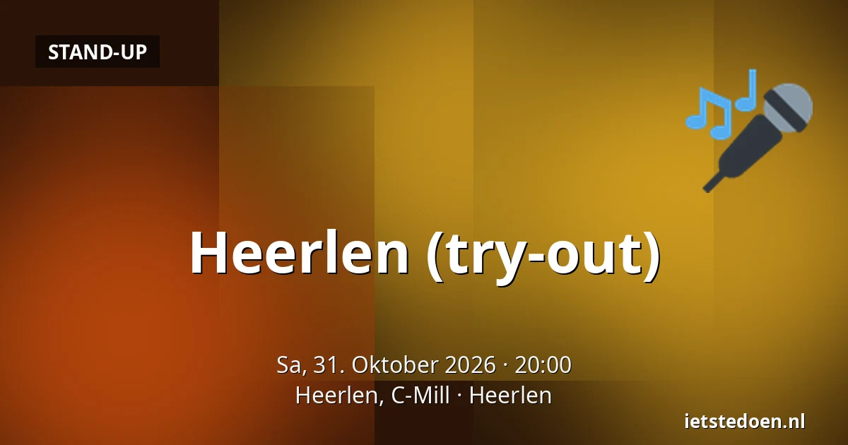 Heerlen (try-out) — Heerlen, C-Mill, Heerlen