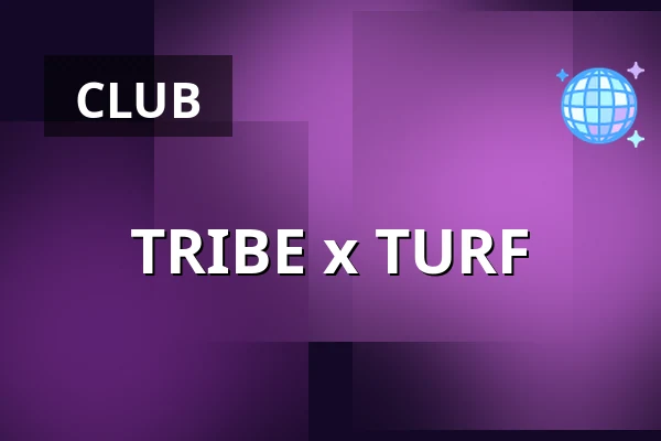 TRIBE x TURF — Pier15, Breda