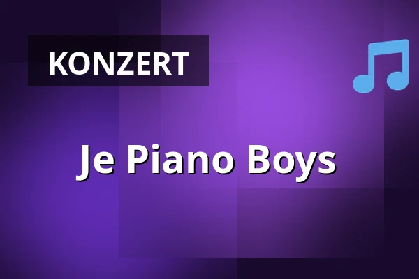 Je Piano Boys — Eindhoven