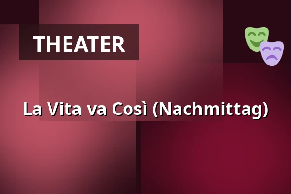 La Vita va Così (Nachmittag) — Podium Islemunda, Rotterdam
