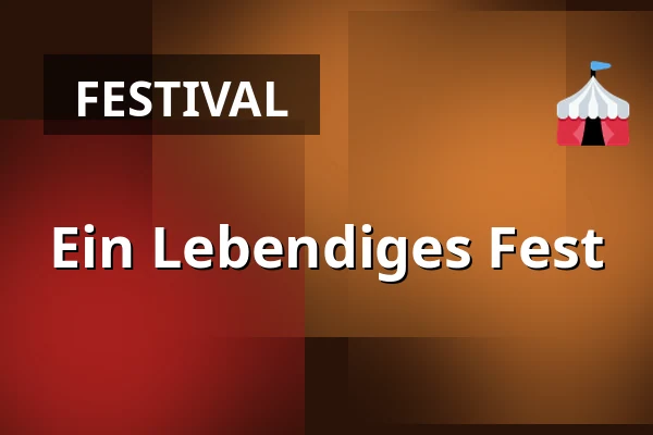 Ein Lebendiges Fest — Theater De Vaillant, Den Haag