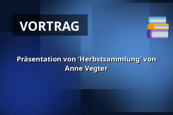 Präsentation von 'Herbstsammlung' von Anne Vegter — Parkpaviljoen, Rotterdam