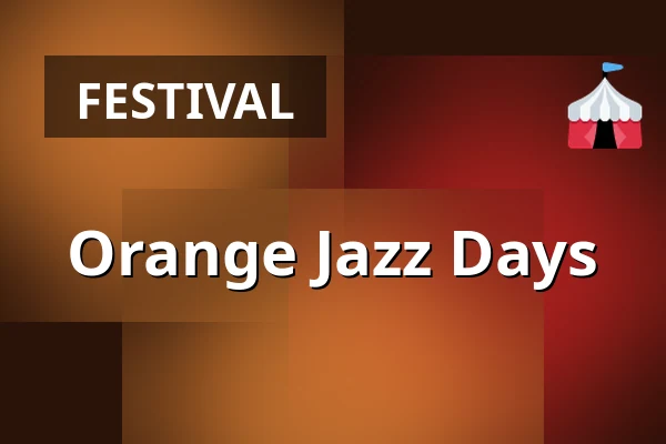 Orange Jazz Days — Orange Jazz Days, Utrecht