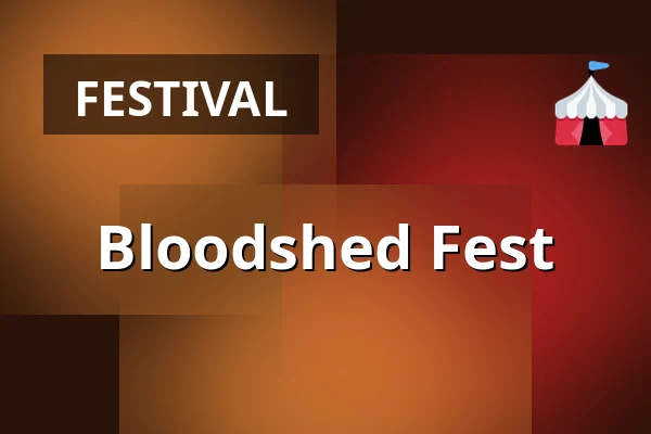 Bloodshed Fest — Bloodshed Fest, Hengelo