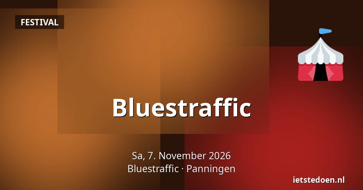 Bluestraffic — Bluestraffic, Panningen