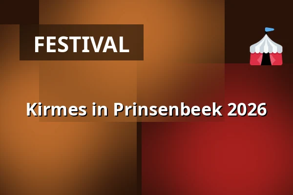 Kirmes in Prinsenbeek 2026 — Markt, Prinsenbeek