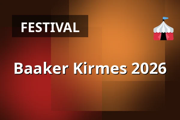 Baaker Kirmes 2026 — Wichmondseweg, Baak