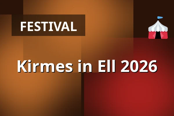 Kirmes in Ell 2026 — Scheijmansplein, Ell