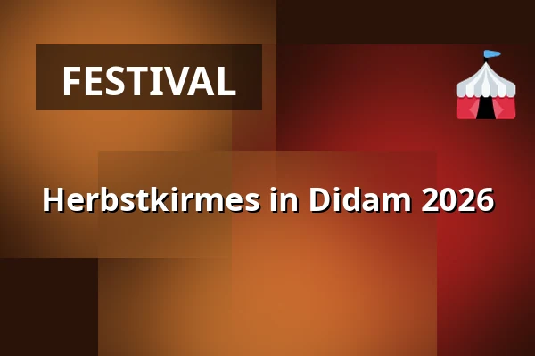 Herbstkirmes in Didam 2026 — Lieve Vrouweplein, Didam