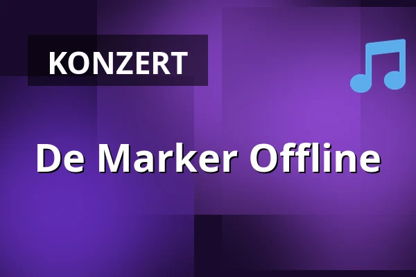 De Marker Offline — Paradiso, Amsterdam