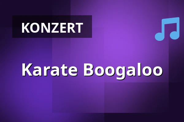 Karate Boogaloo — Vessel 11, Rotterdam