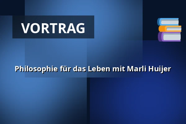 Philosophie für das Leben mit Marli Huijer — Tolhuistuin, Amsterdam