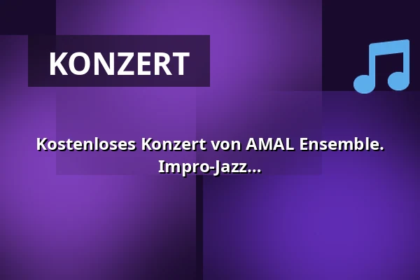 Kostenloses Konzert von AMAL Ensemble. Arabische Klänge, Latin Grooves und Impro-Jazz mit Jam Session — Vondelpark Openluchttheater, Amsterdam