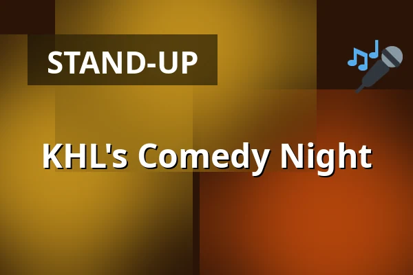 KHL's Comedy Night — De KHL, Amsterdam